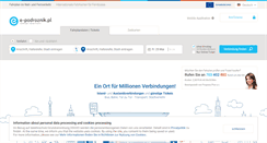 Desktop Screenshot of de.e-podroznik.pl
