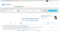 Desktop Screenshot of e-podroznik.pl
